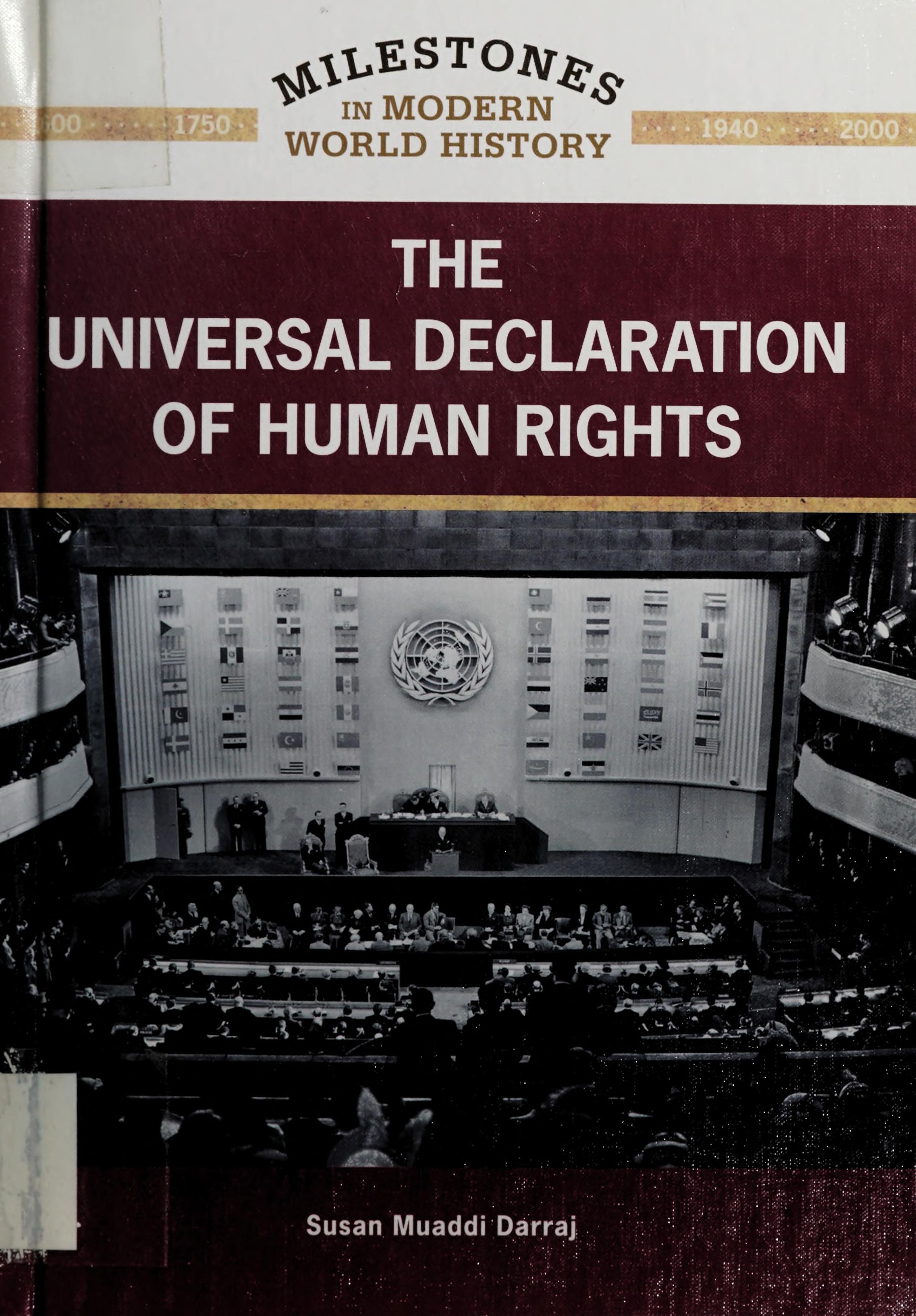 The Universal Declaration of Human Rights