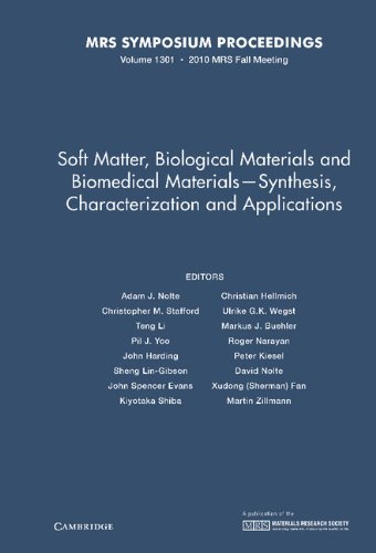 Soft Matter, Biological Materials And Biomedical Materials