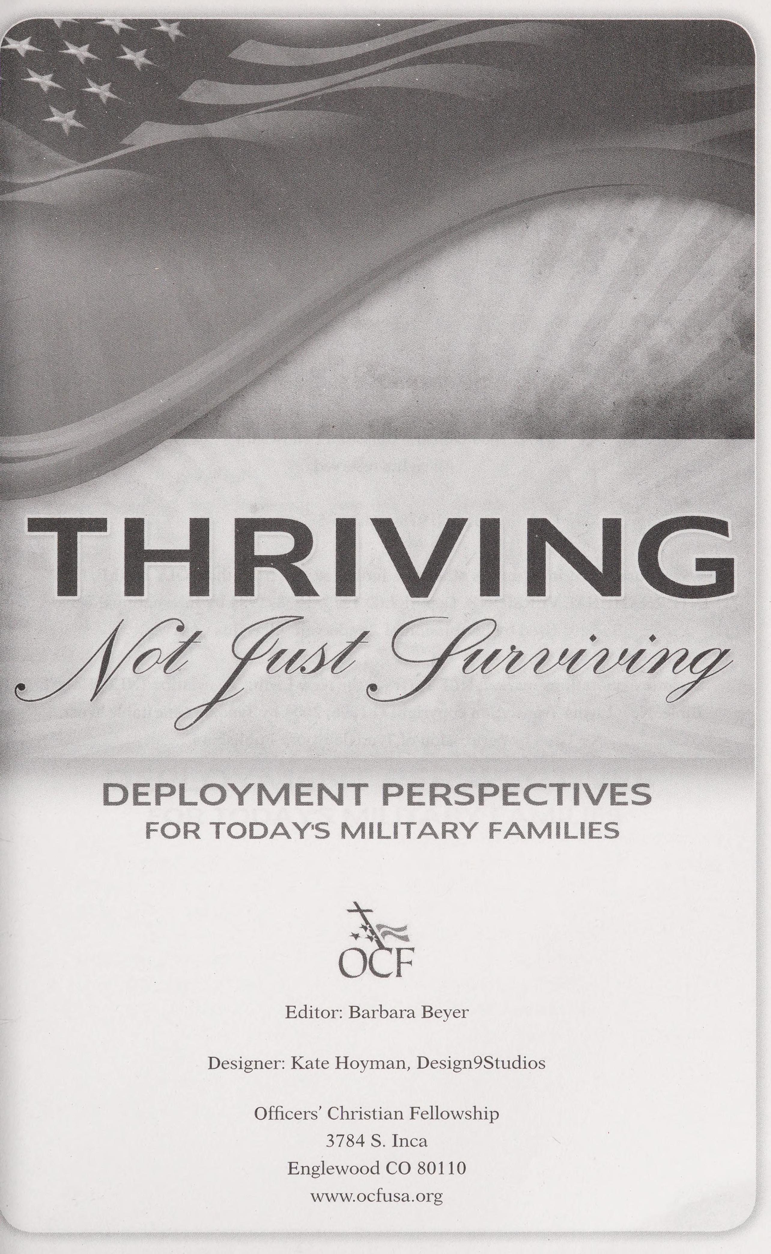 Thriving Not Just Surviving