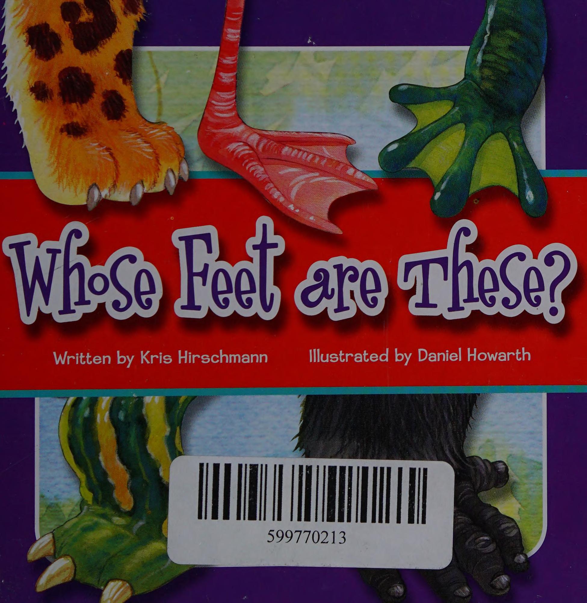 Whose Feet Are These?