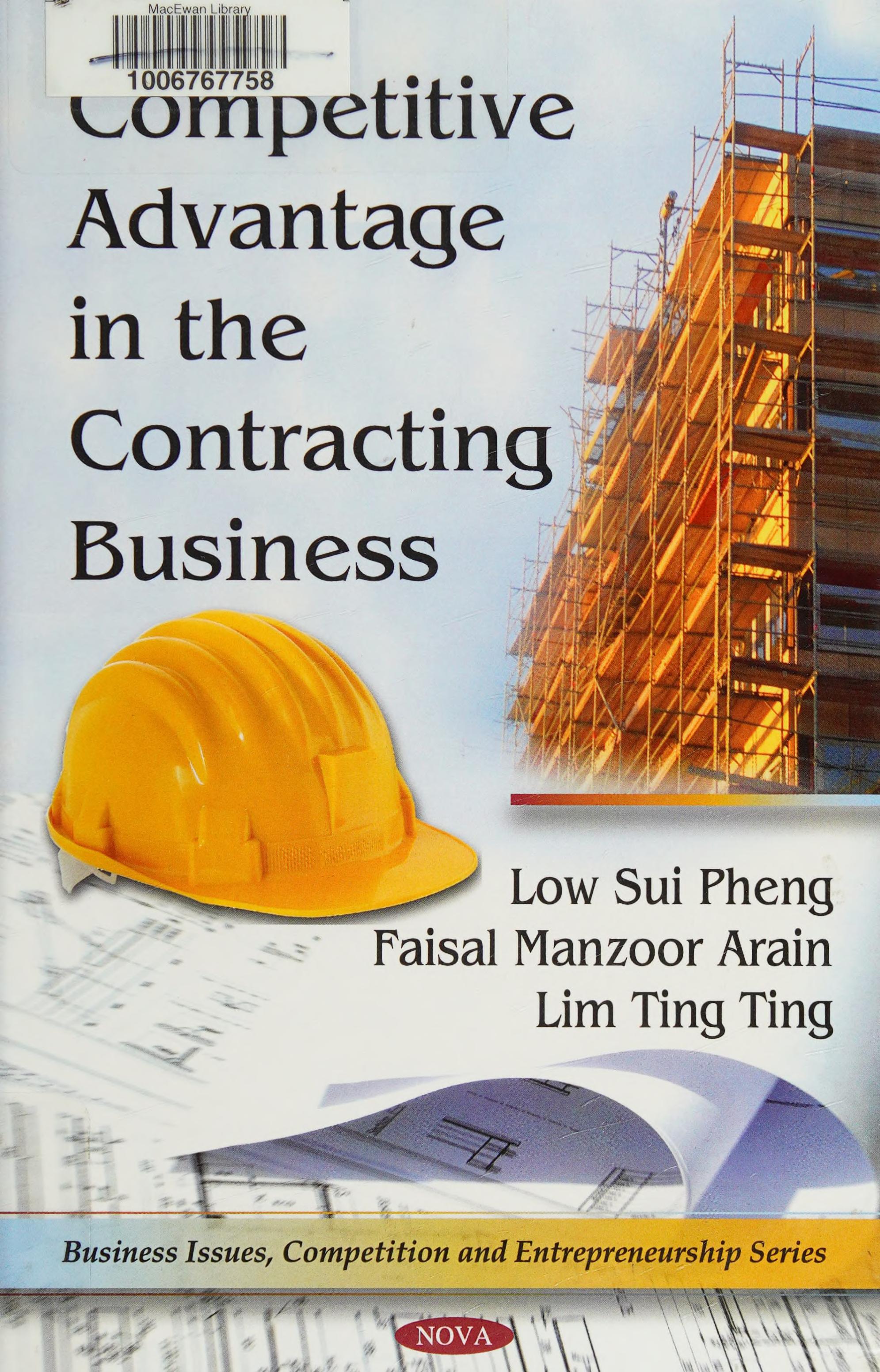 Competitive Advantage In The Contracting Business