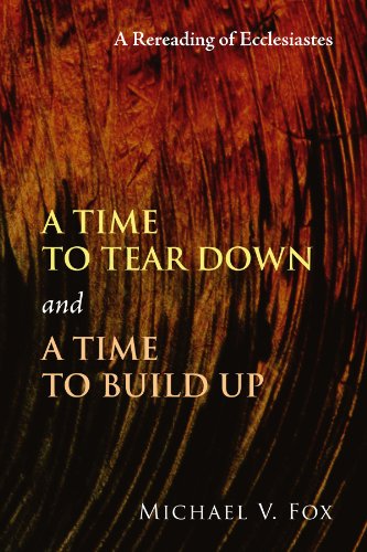 A Time to Tear Down and a Time to Build Up