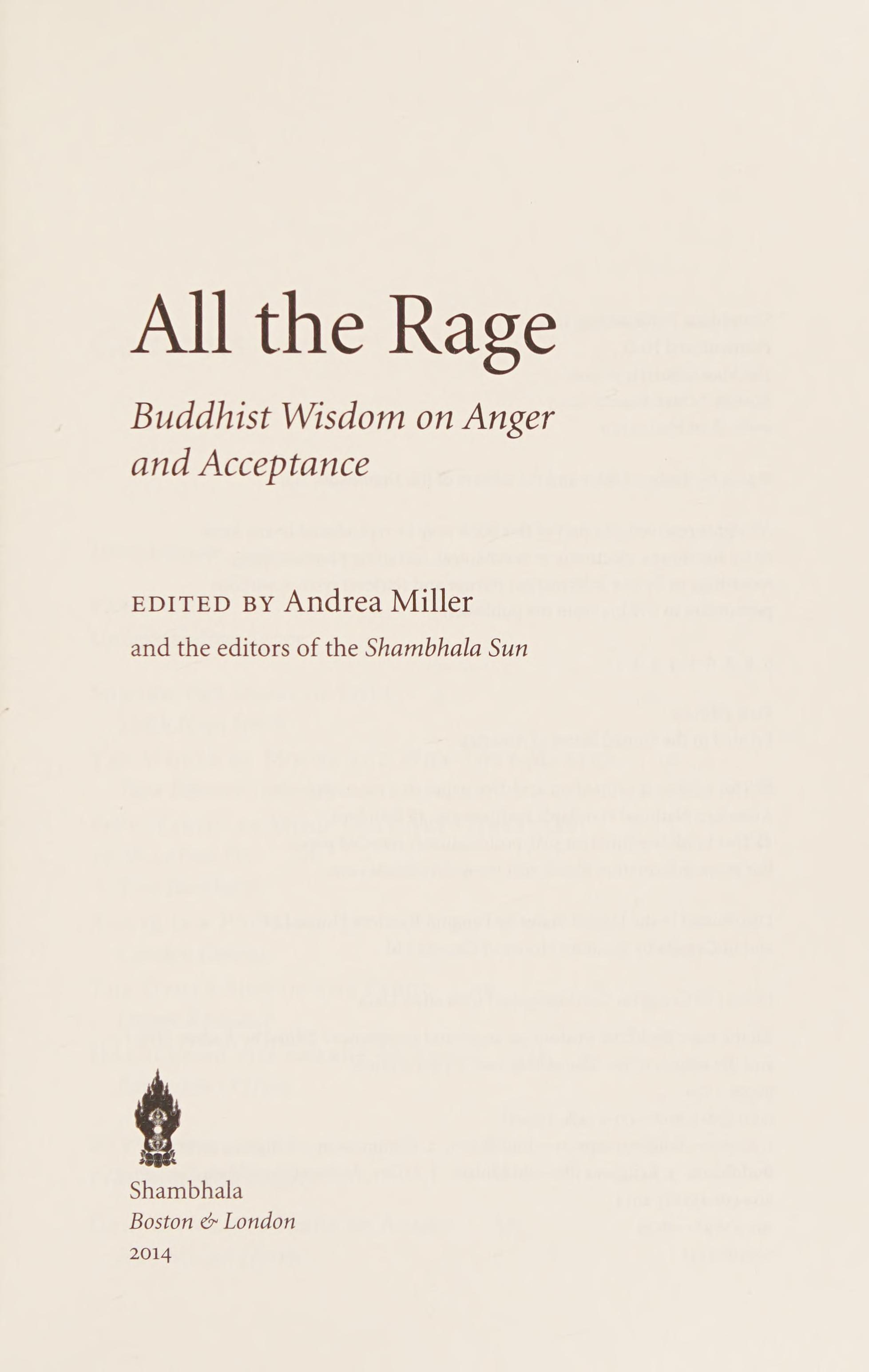 All the Rage
