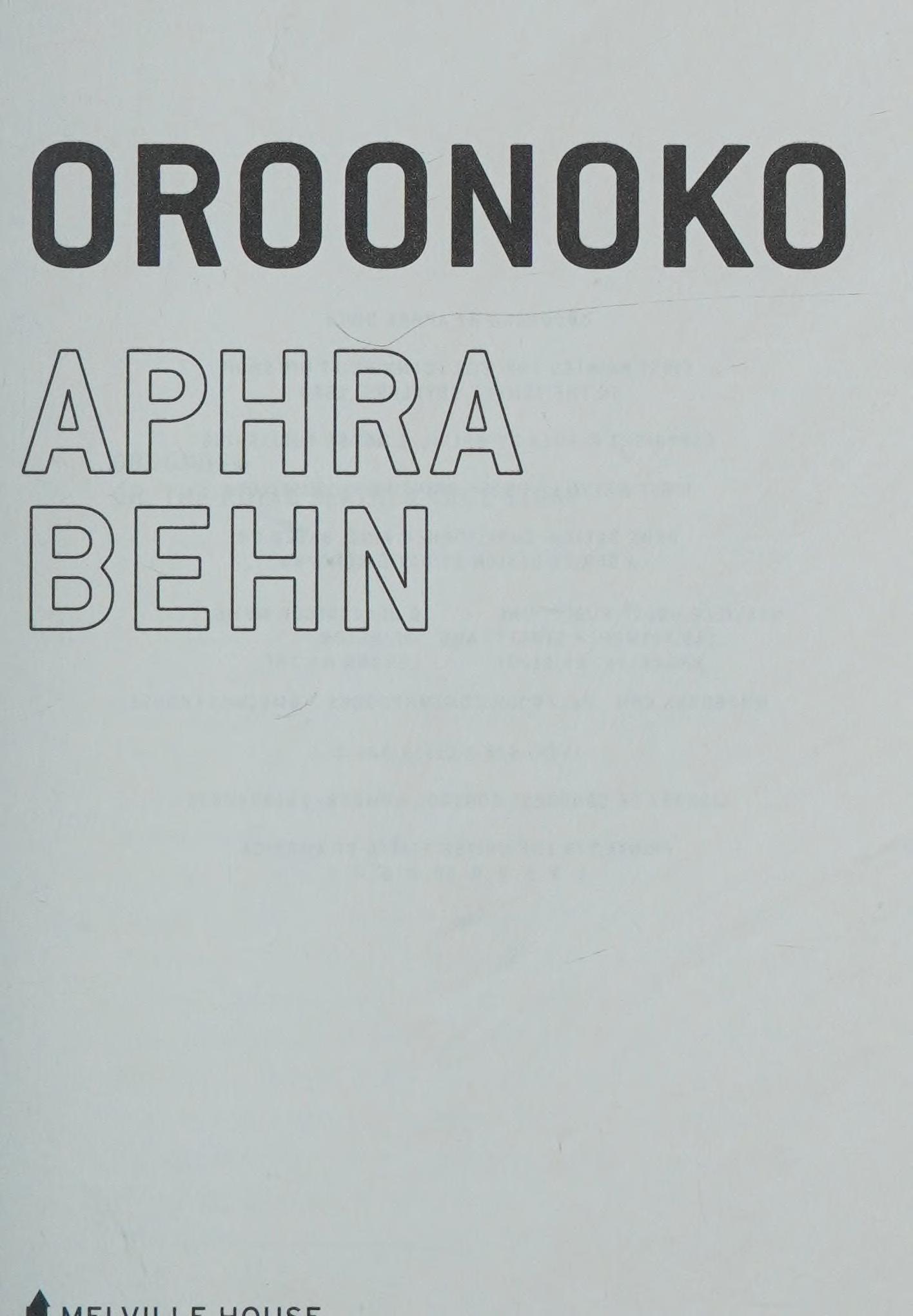 Oroonoko
