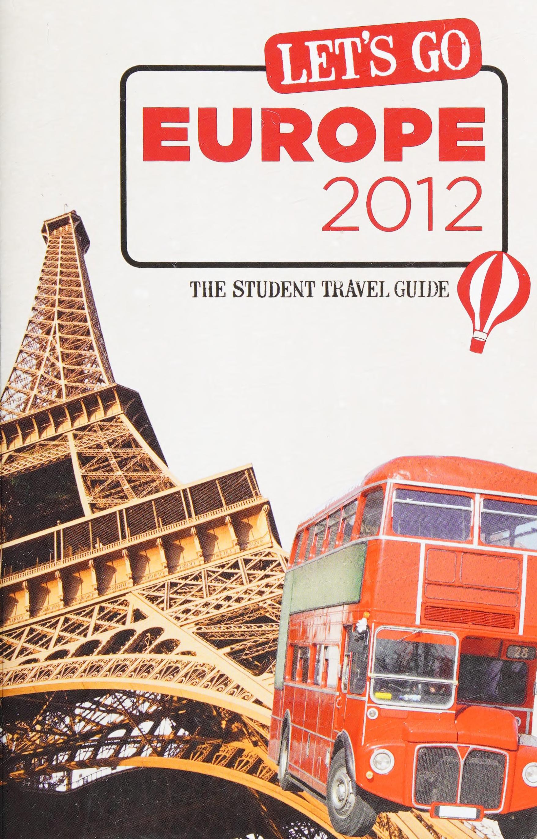 Let's Go 2012 Europe
