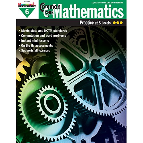 Newmark Learning Common Core Mathematics Practice Book, Grade 6