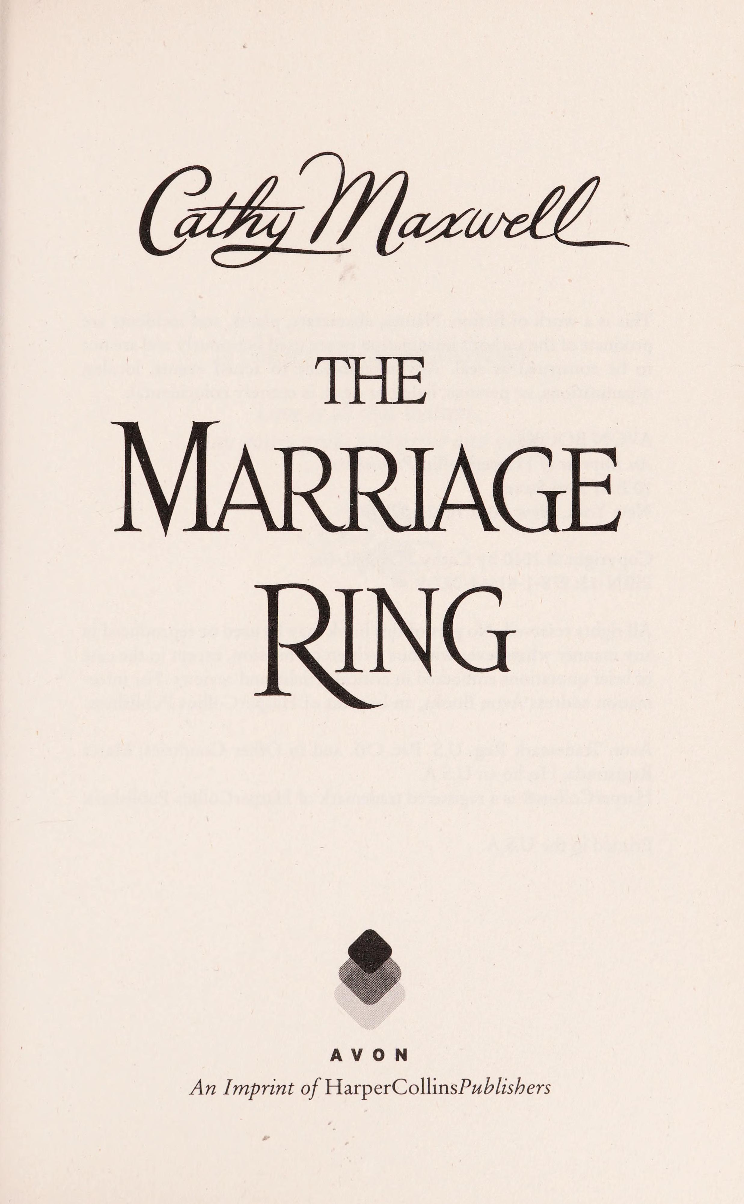 The Marriage Ring