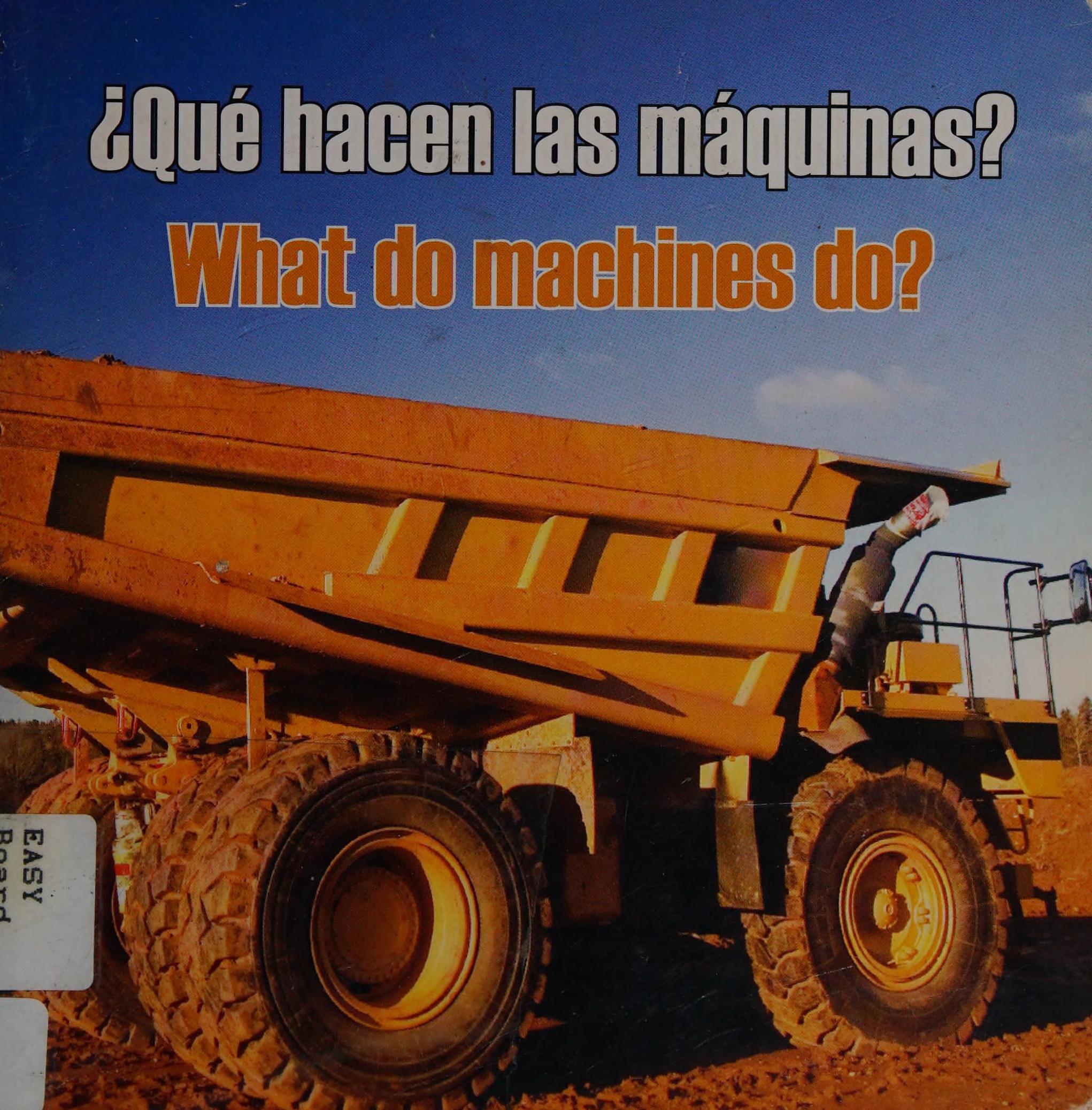 Que Hacen Las Maquinas?