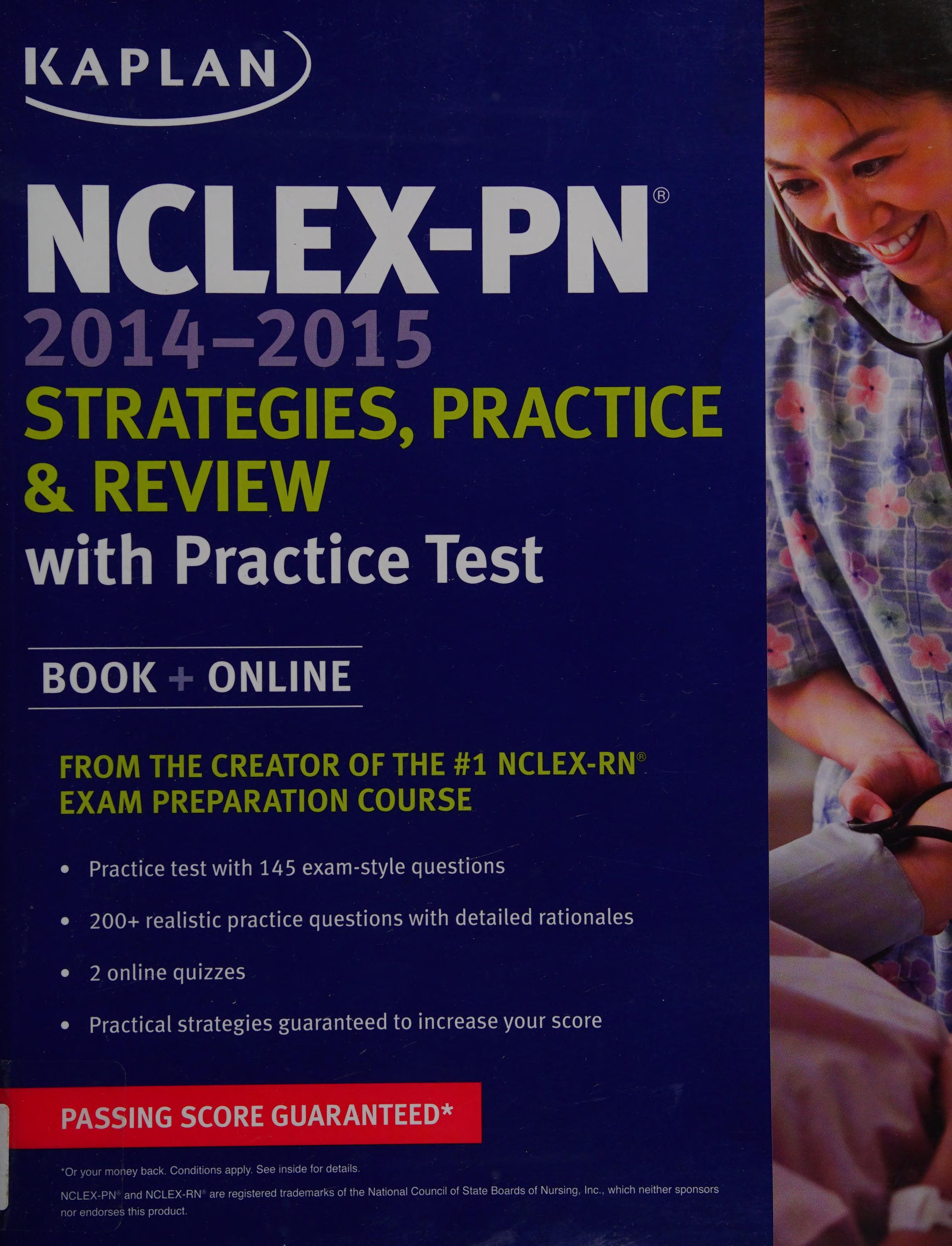 NCLEX-PN 2014-2015 Strategies, Practice, and Review with Practice Test