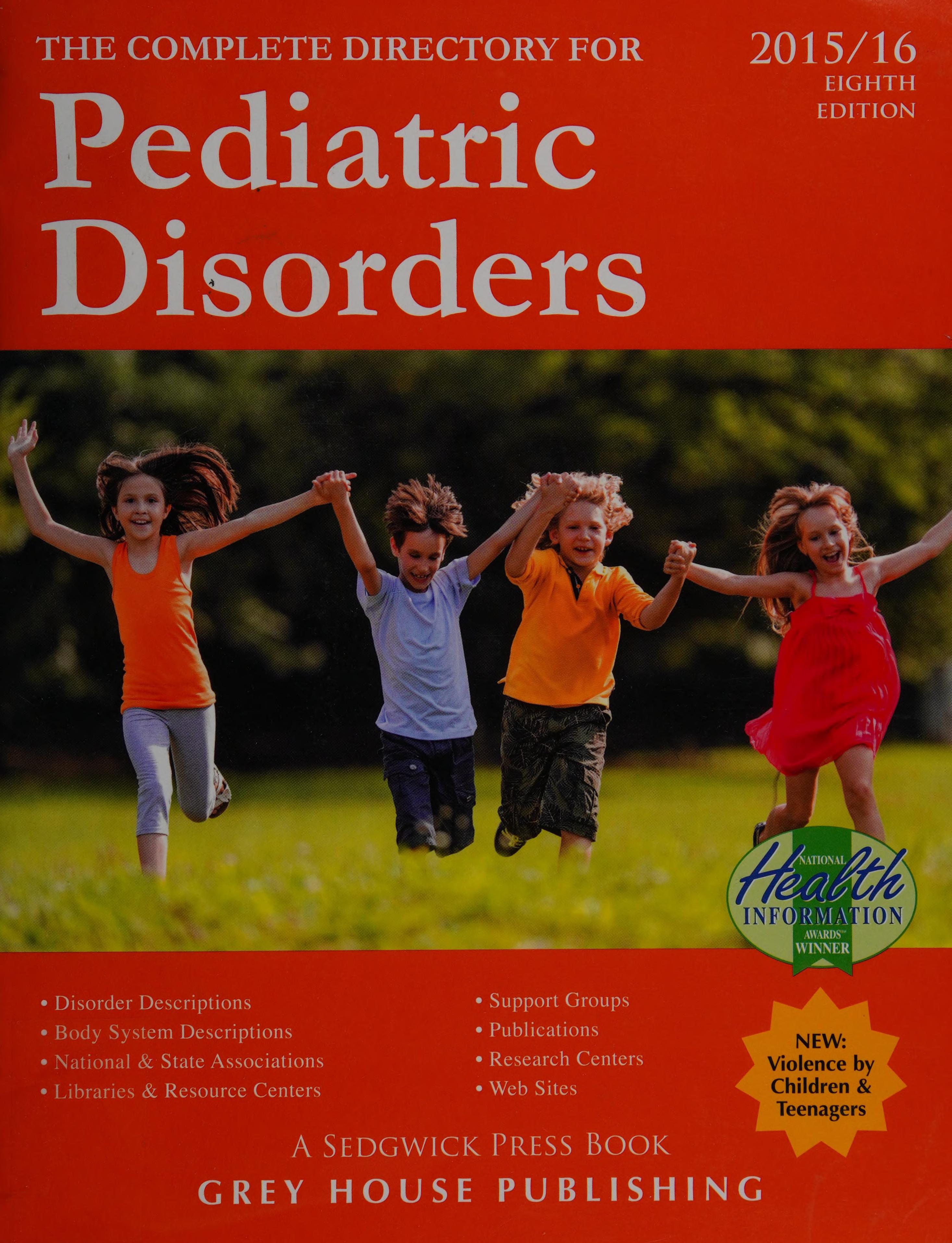 Complete Directory for Pediatric Disorders, 2015/16
