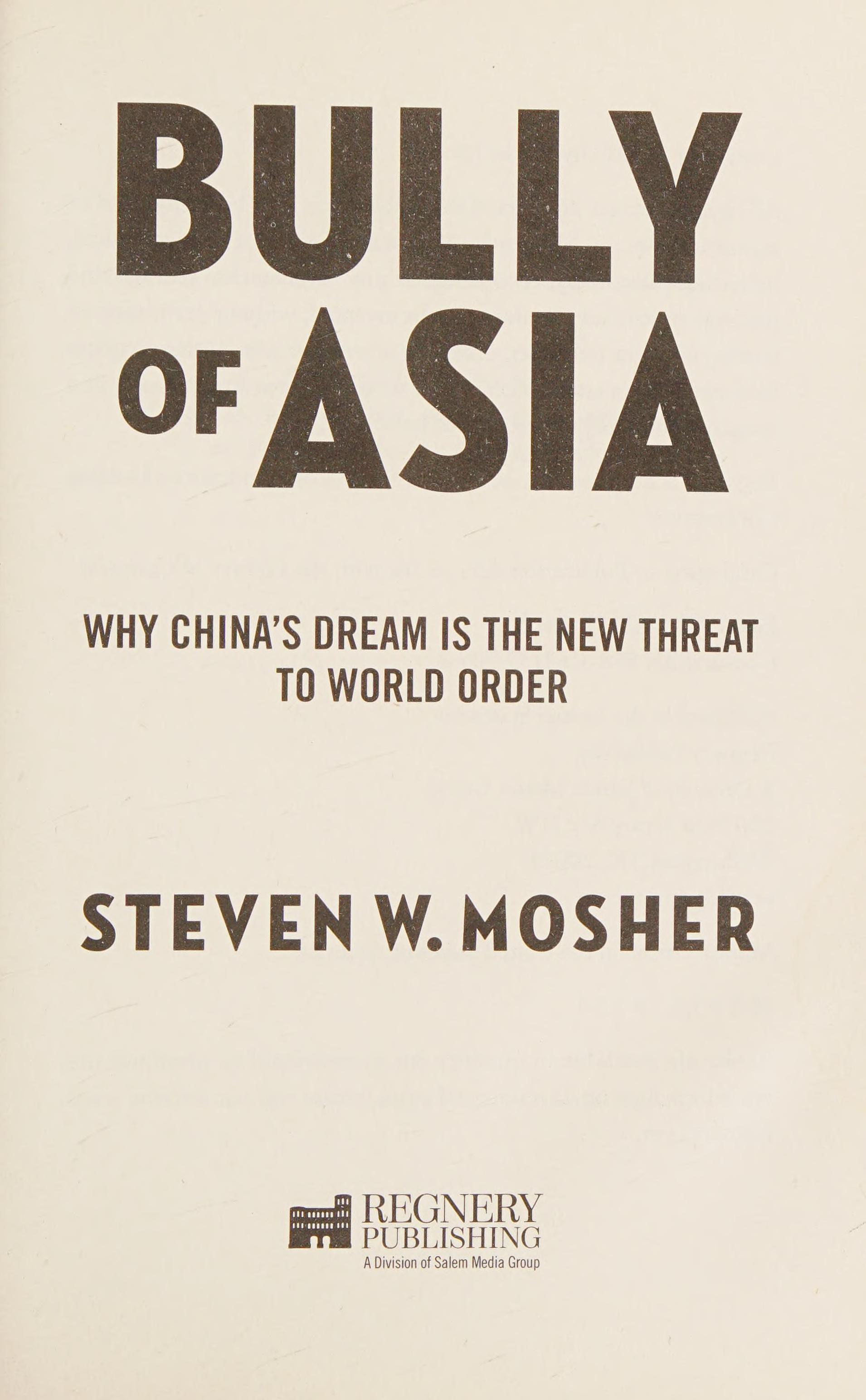 Bully of Asia