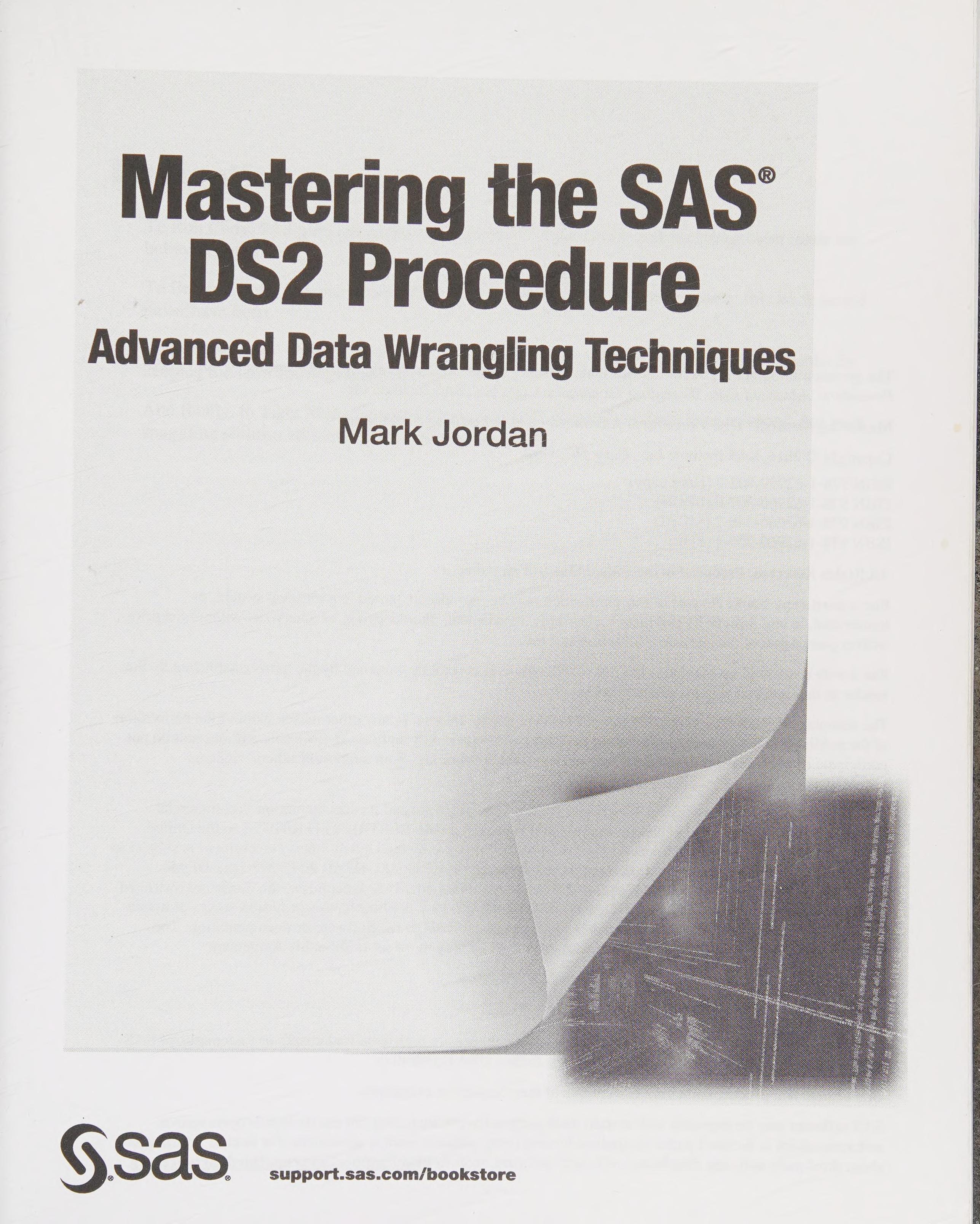 Mastering the SAS DS2 procedure