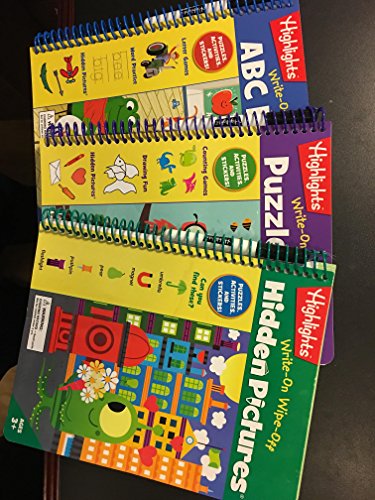 Write-on Wipe-off Books