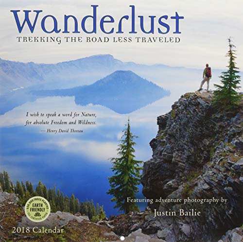 Wanderlust 2018 Wall Calendar