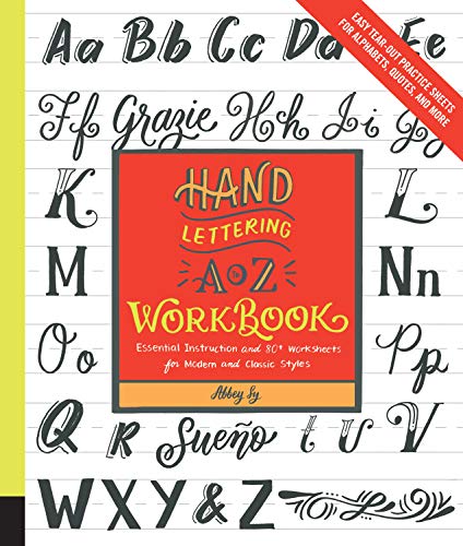 Hand Lettering a to Z Workbook