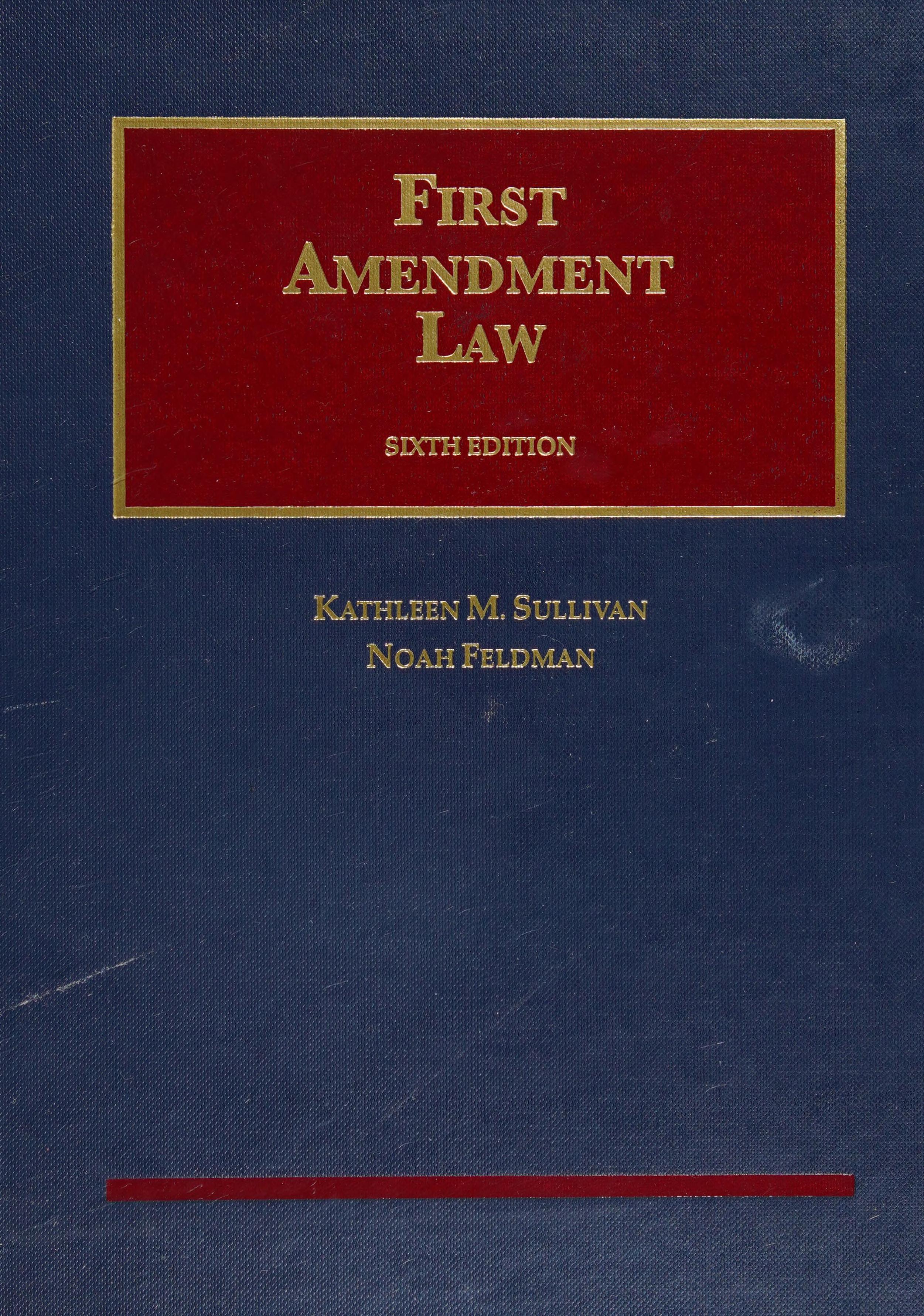 First Amendment law