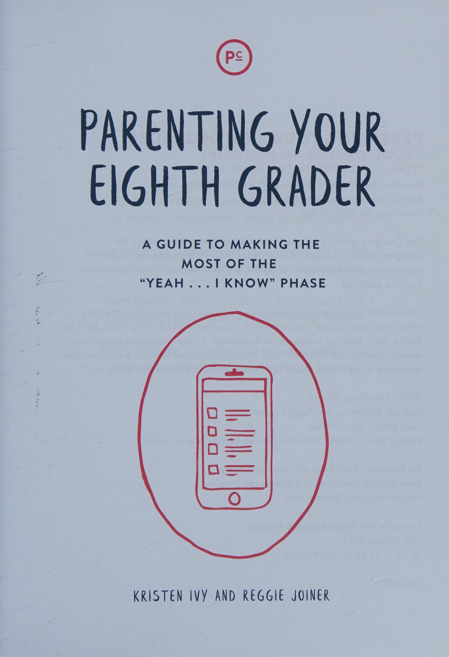 Parenting Your Eighth Grader