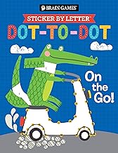 Brain Games - Sticker by Letter - Dot-to-Dot