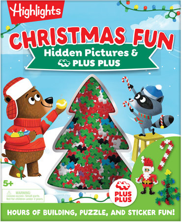 Christmas Fun Hidden Pictures & Plus-Plus Blocks