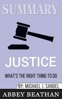 Summary of Justice