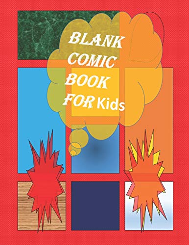 Blank Comic Book-Comic Sketch Book