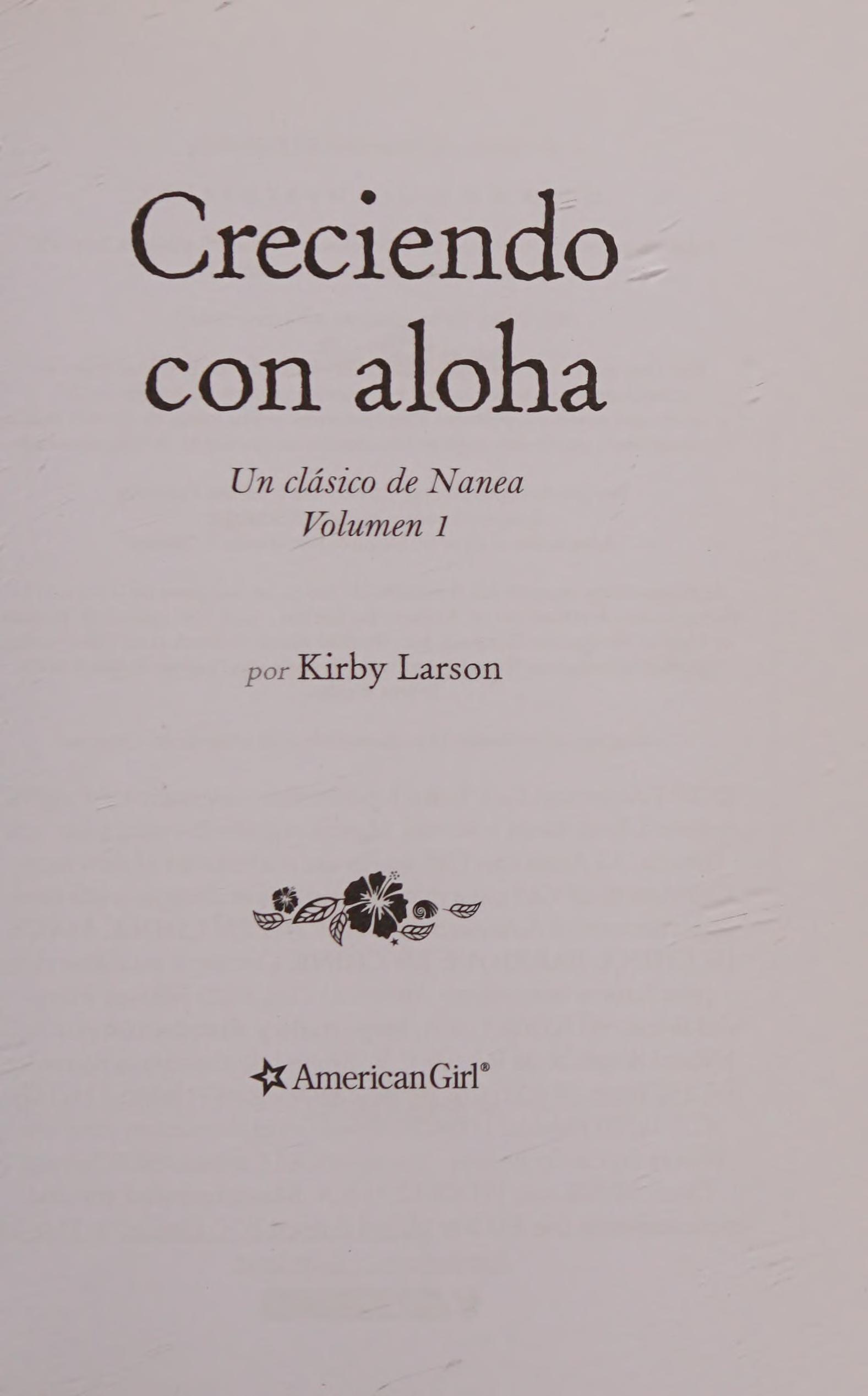 Creciendo Con Aloha