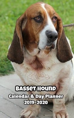 Basset Hound Calendar and Day Planner 2019-2020