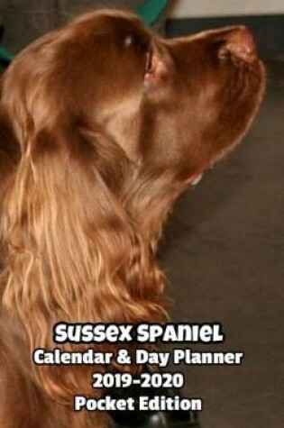 Sussex Spaniel Calendar and Day Planner 2019-2020 Pocket Edition