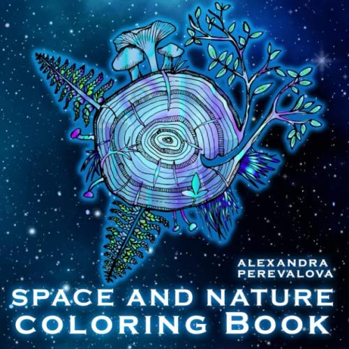 Space and Nature Coloring Book