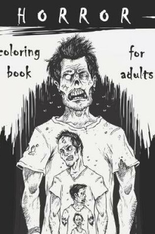 Horror Coloring Book for Adults