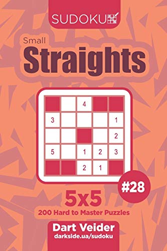 Sudoku Small Straights - 200 Hard to Master Puzzles 5x5