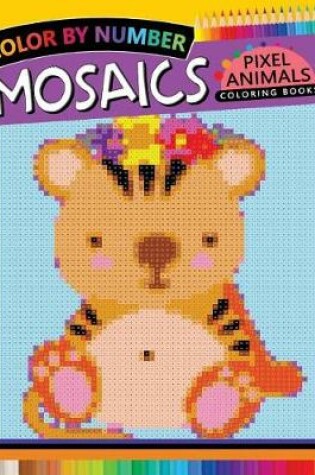 Animals Mosaics Pixel Coloring Books
