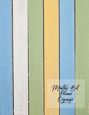 Monthly Bill Planner Organizer