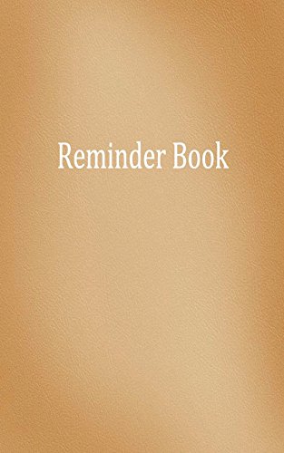 Reminder Book