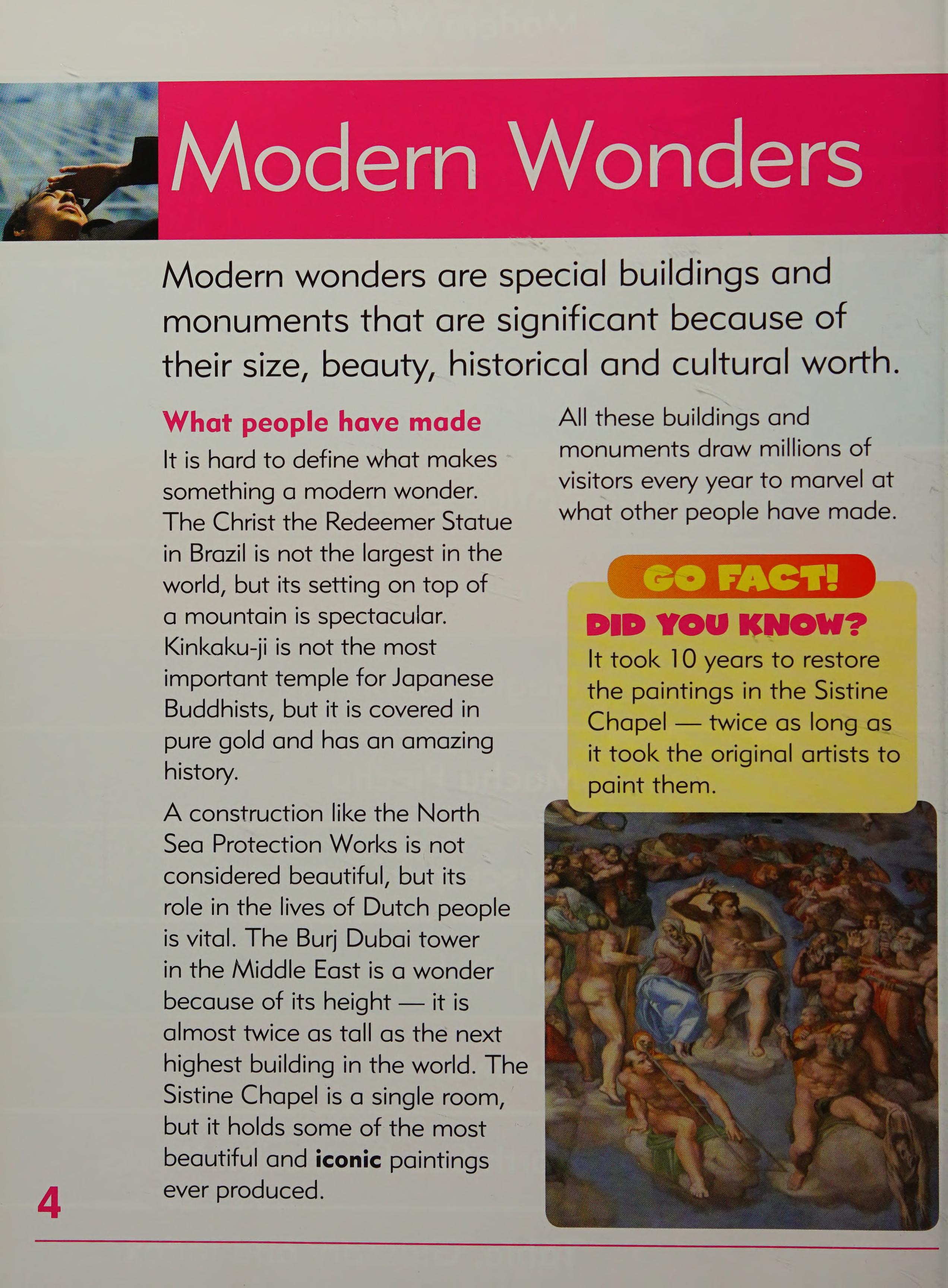 Modern Wonders