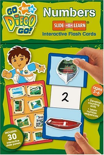 Go Diego Go Flash Cards-Numbers