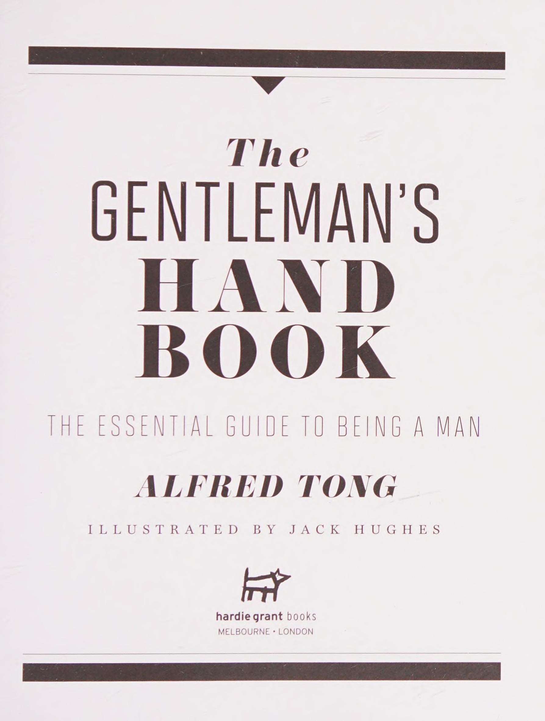 The Gentleman's Handbook