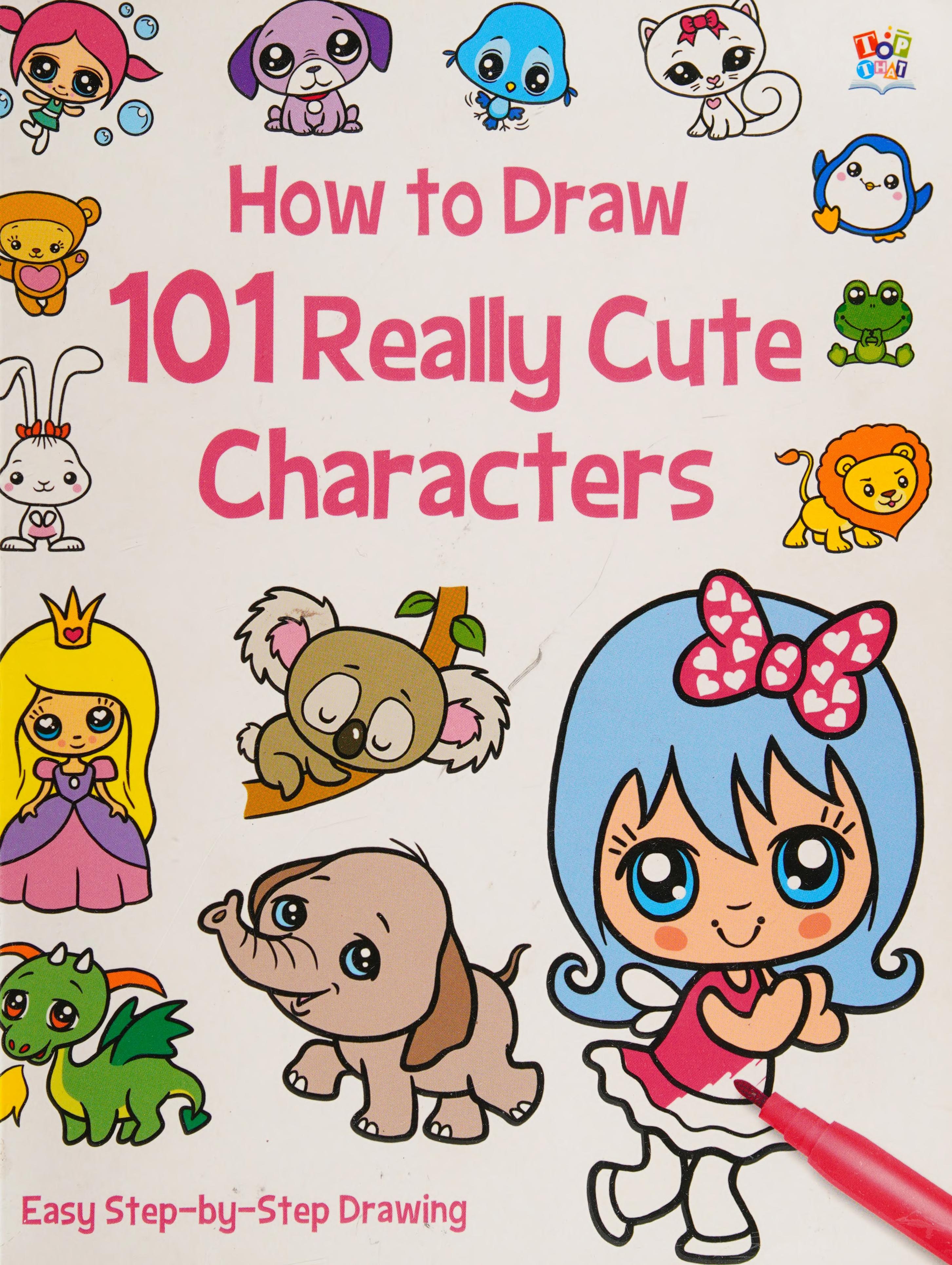 How to draw 101 really cute characters