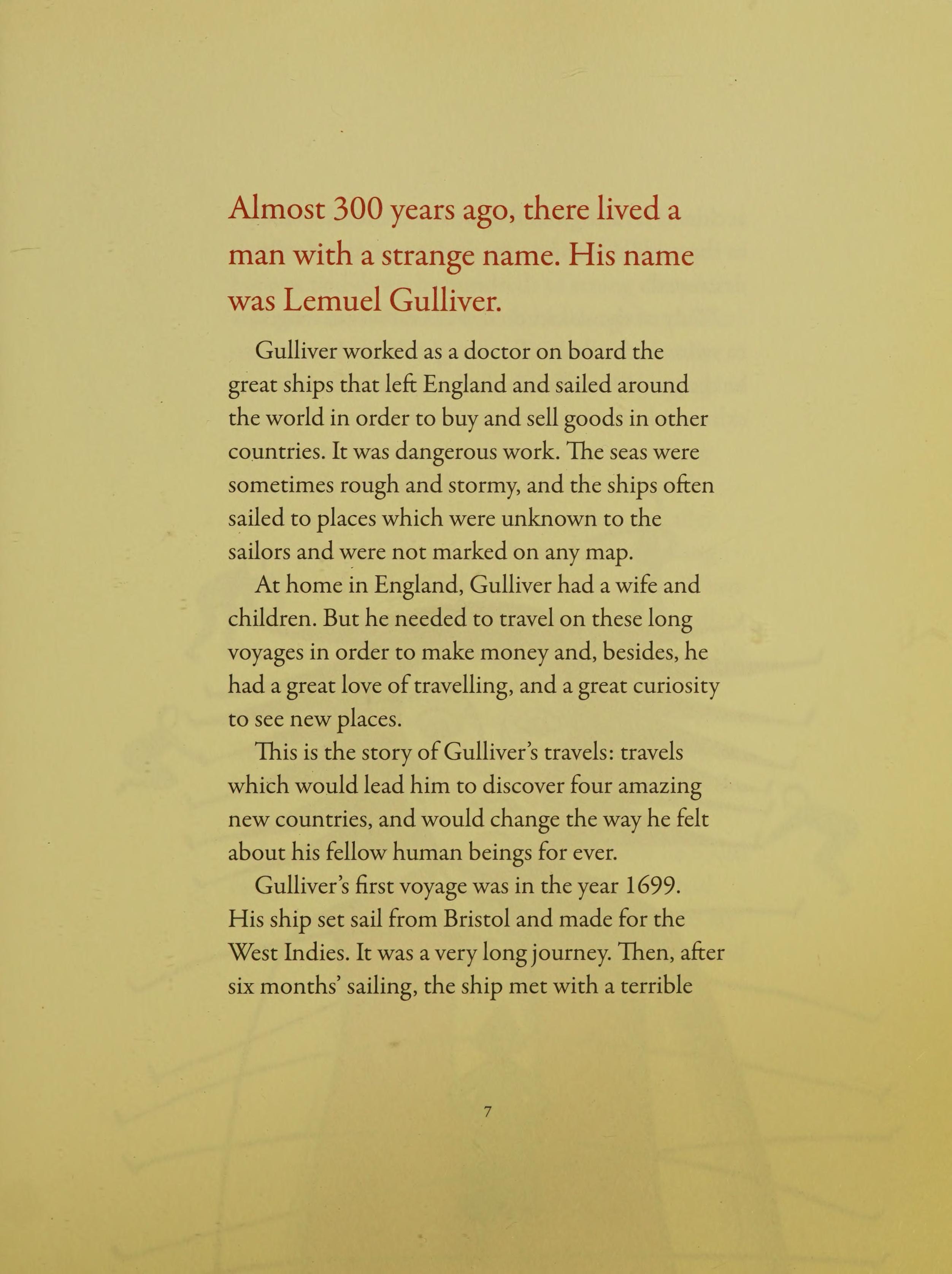 The Story of Gulliver