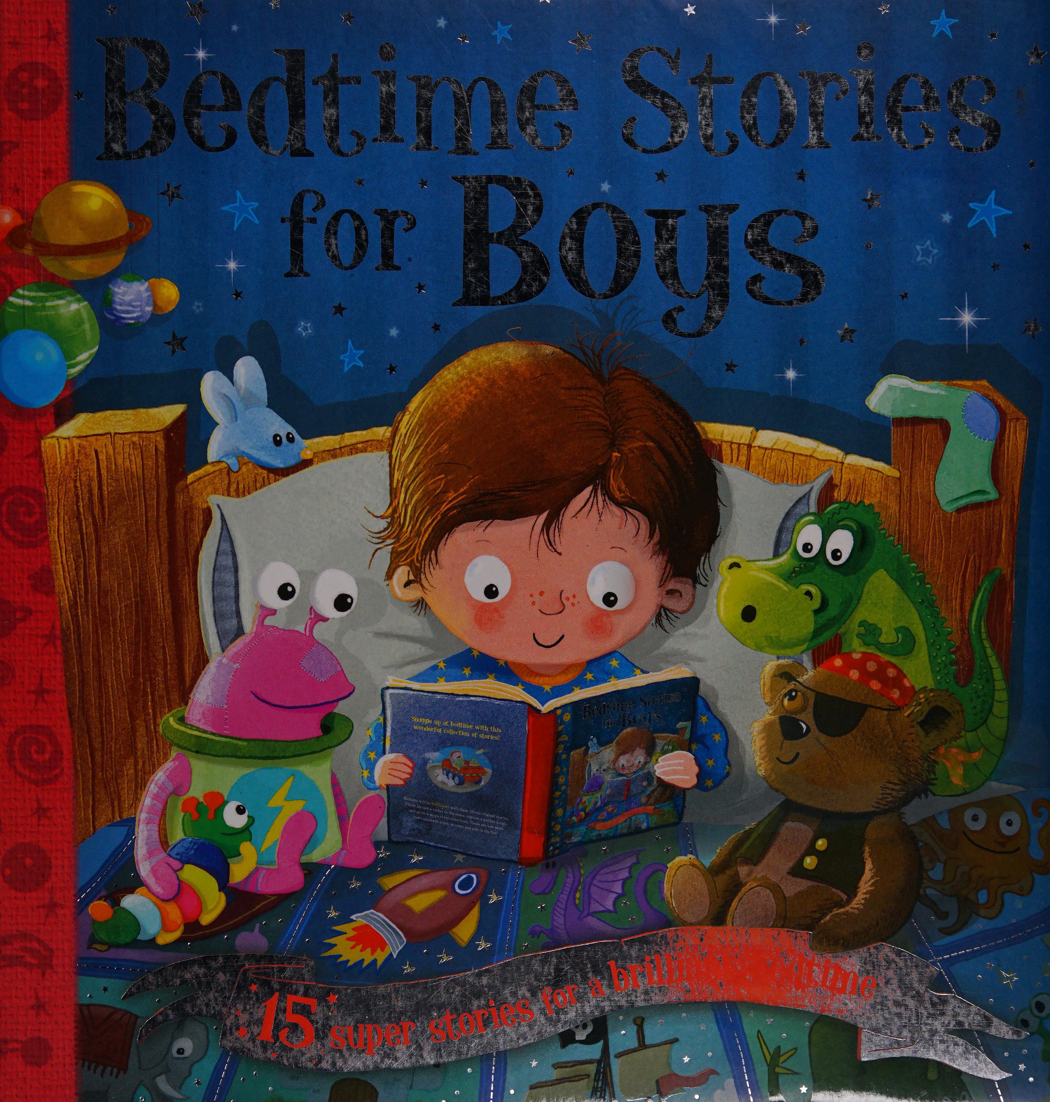 First Bedtime Stories for Boys