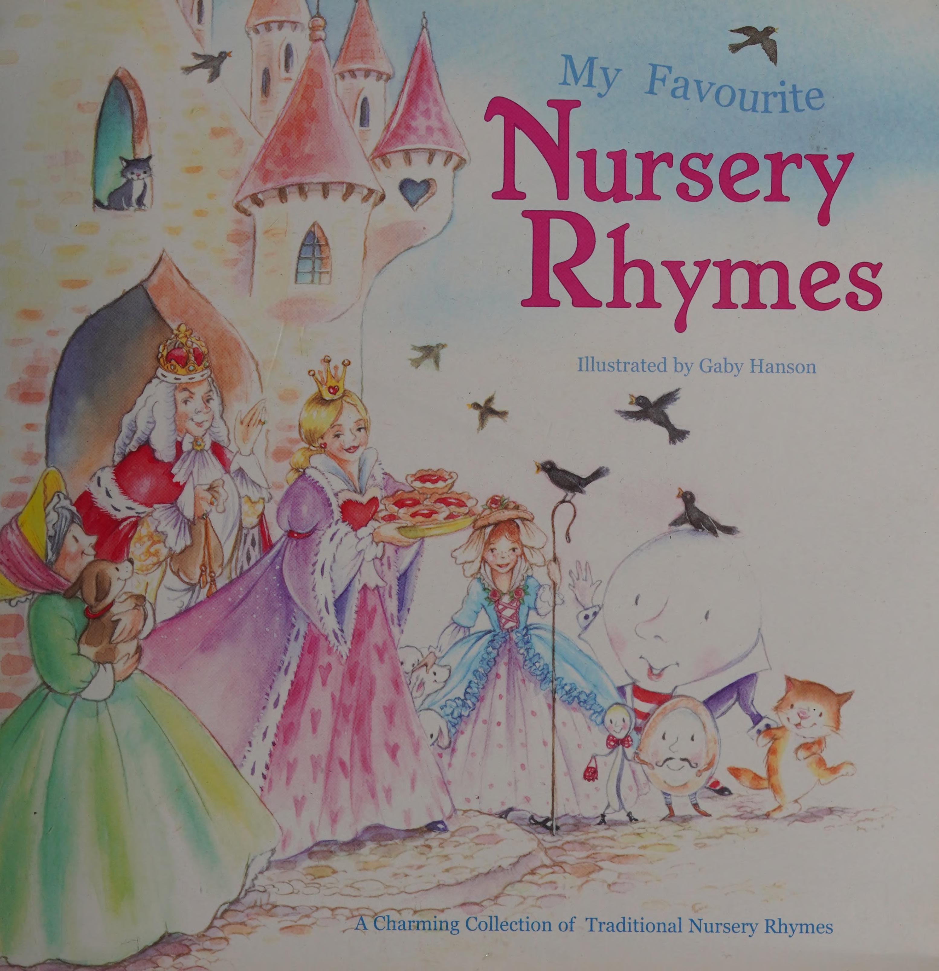 Square Paperback Book - Favourite Nursery Rhymes