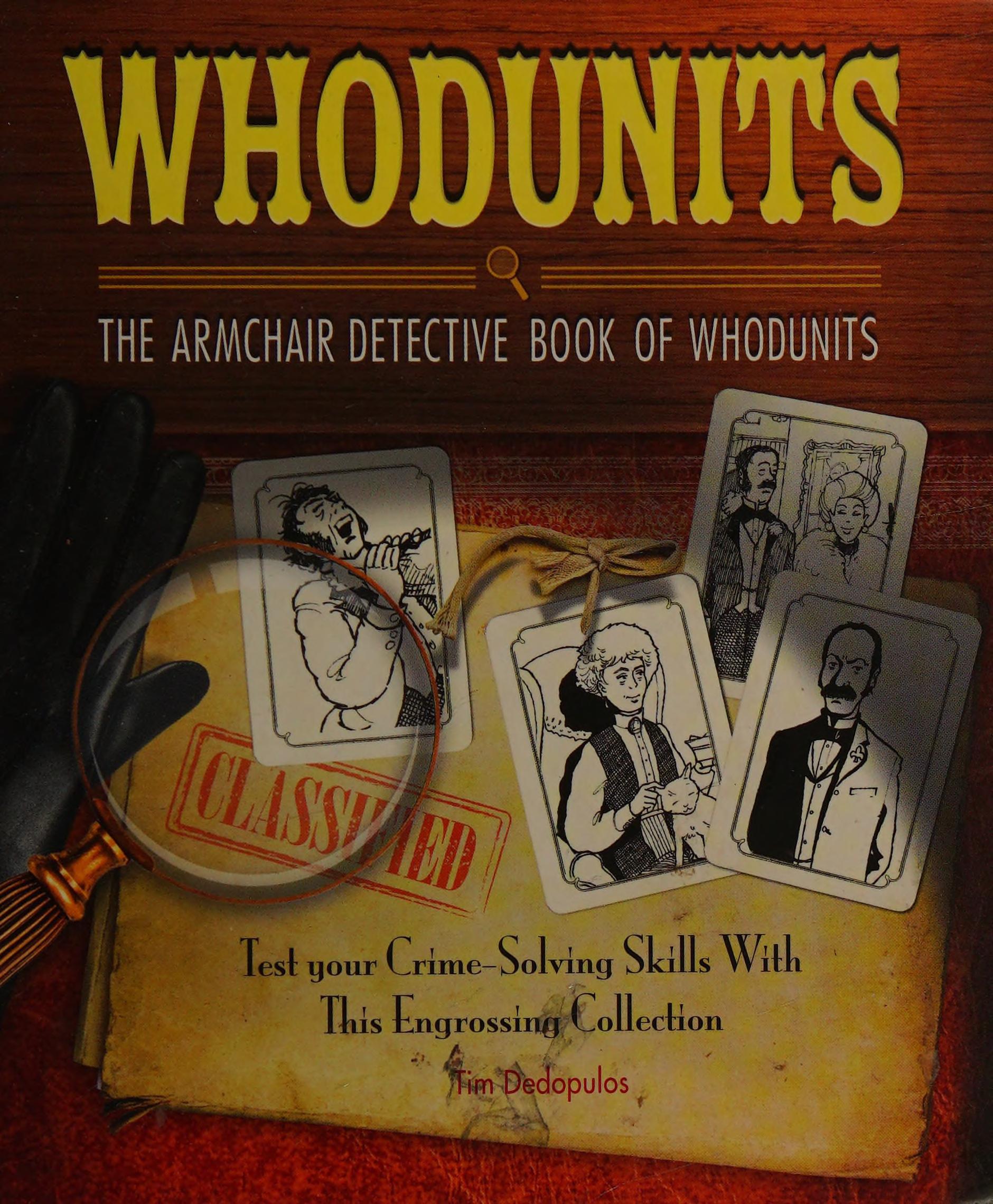 The Armchair Detective Book of Whodunits