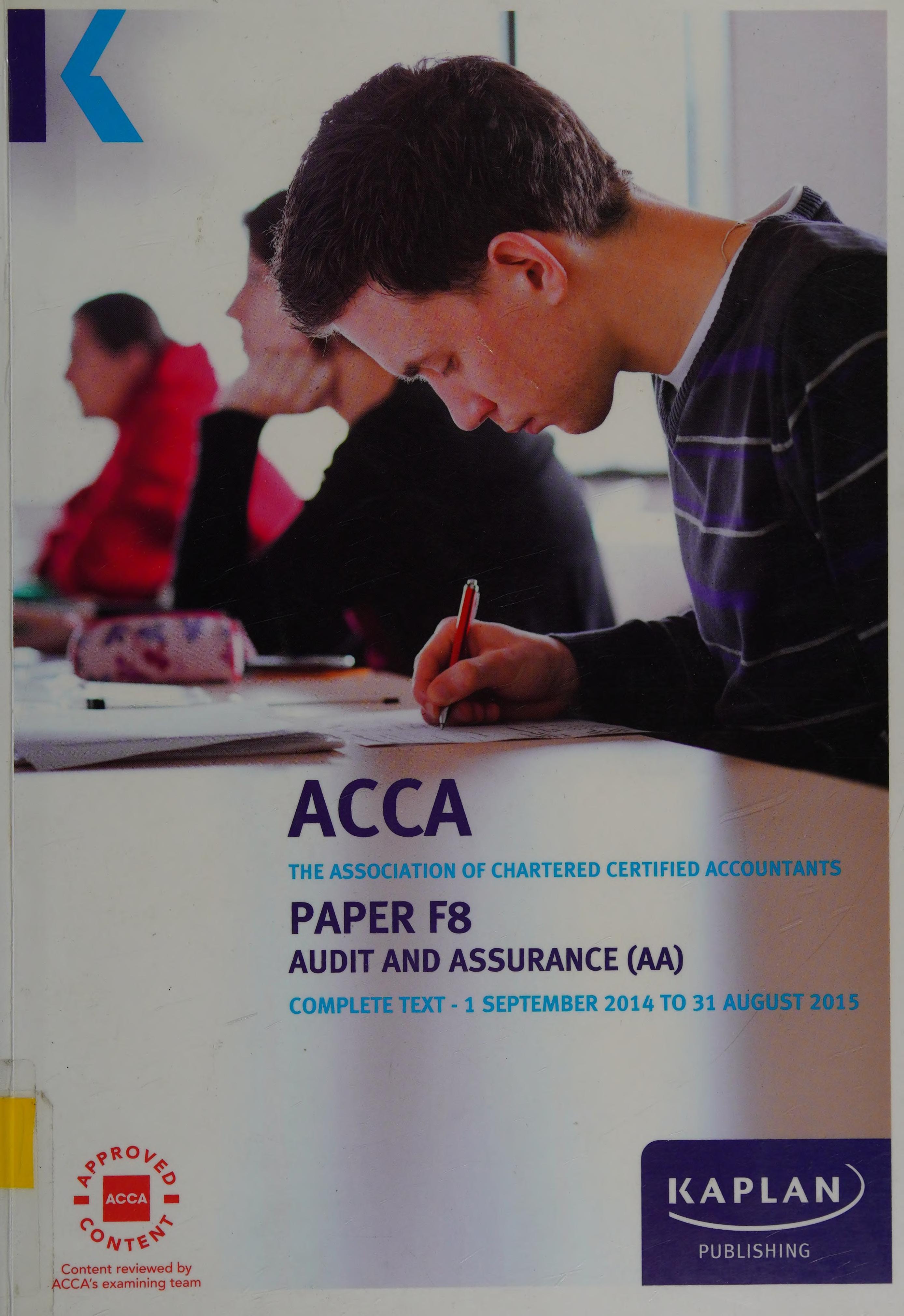 F8 Audit and Assurance (INT & UK) - Complete Text