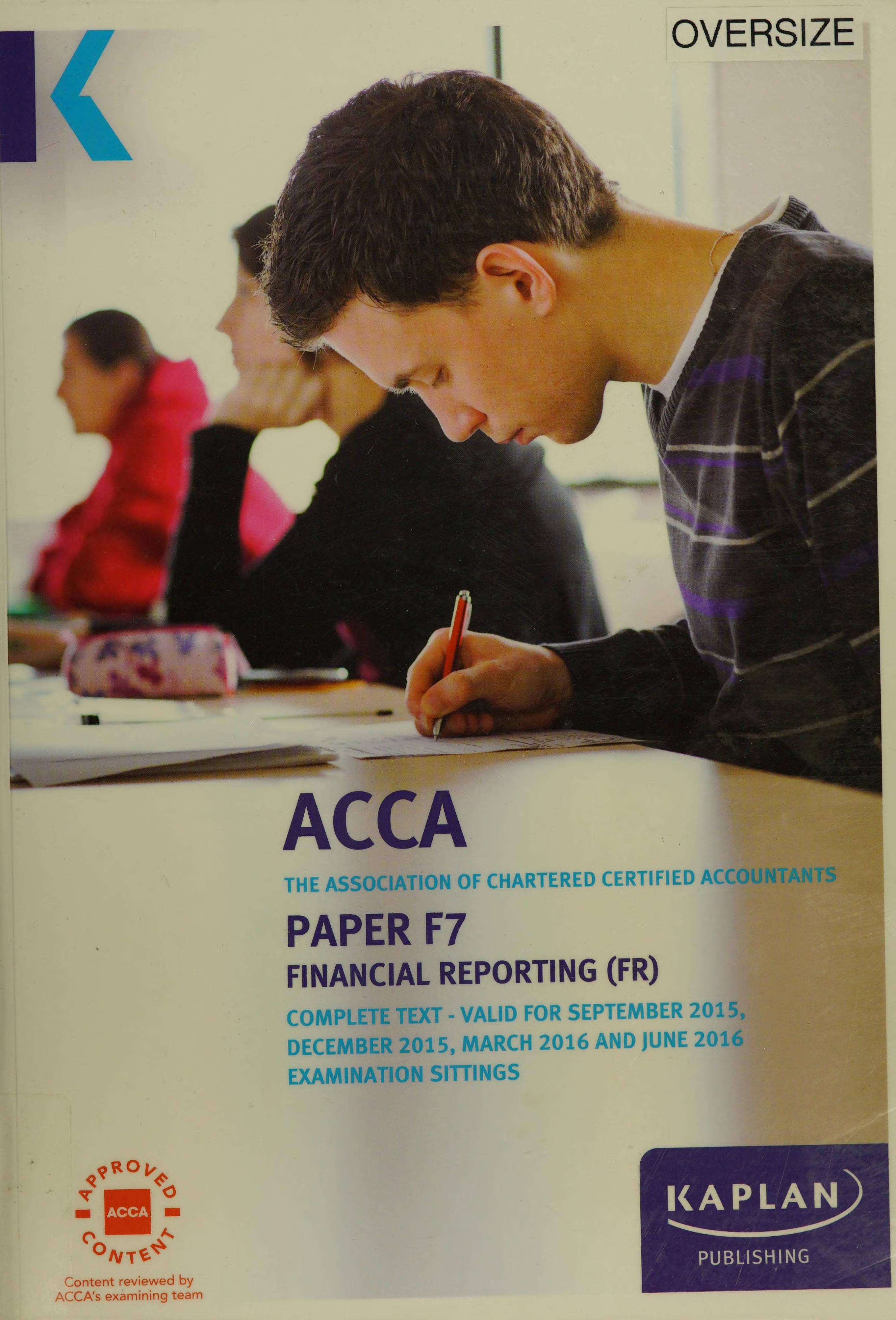 F7 Financial Reporting - Complete Text