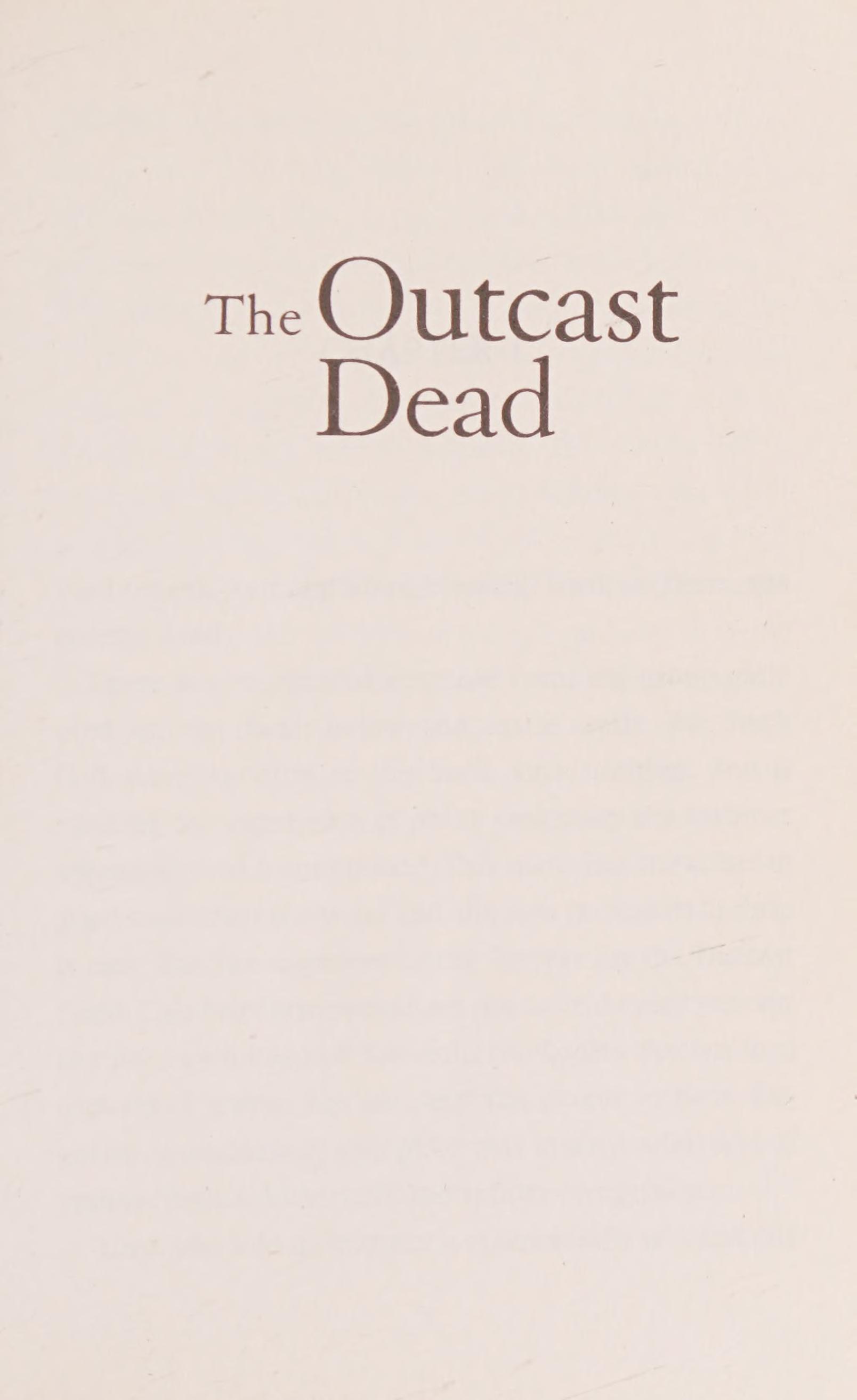 Outcast Dead