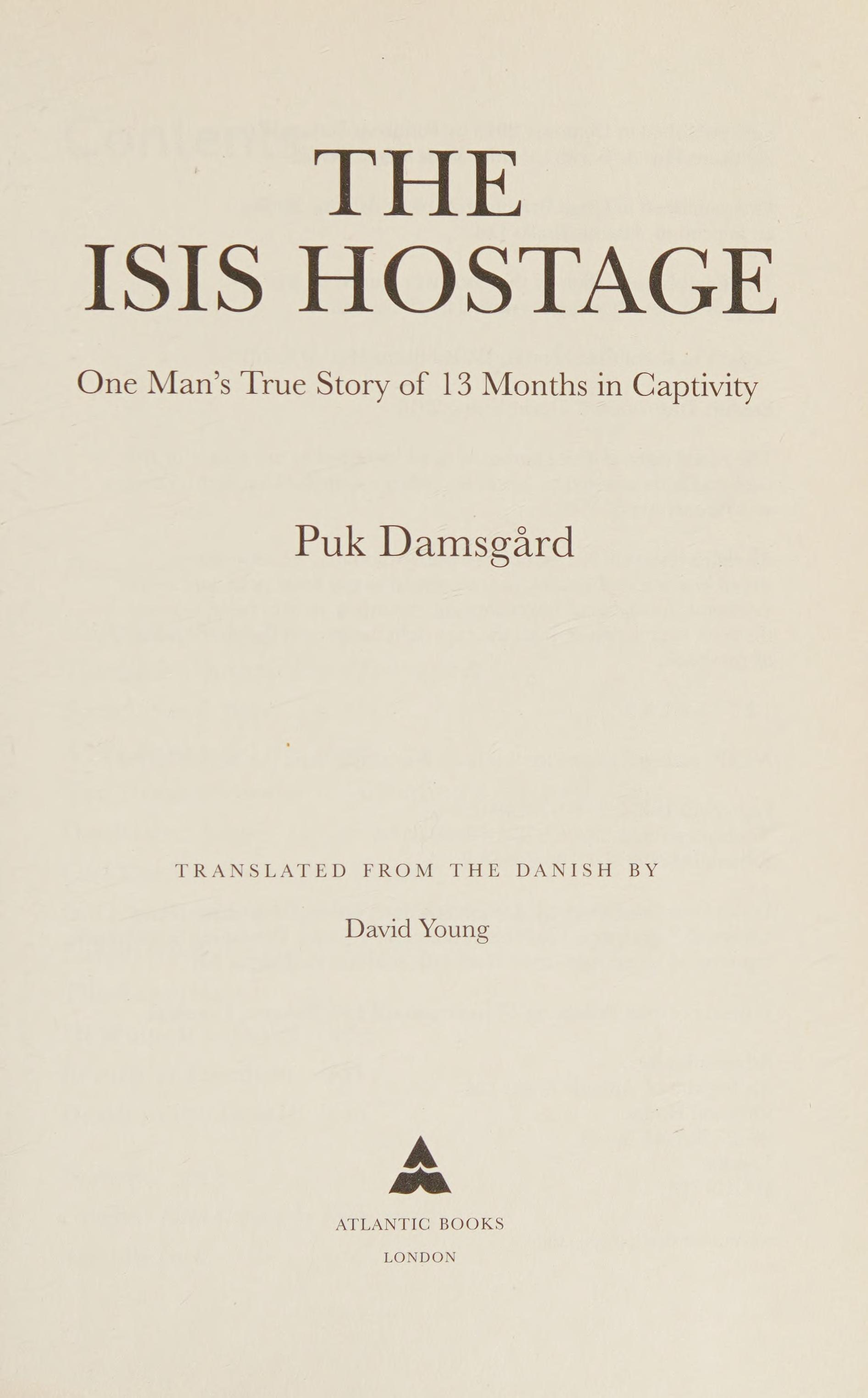 The ISIS Hostage