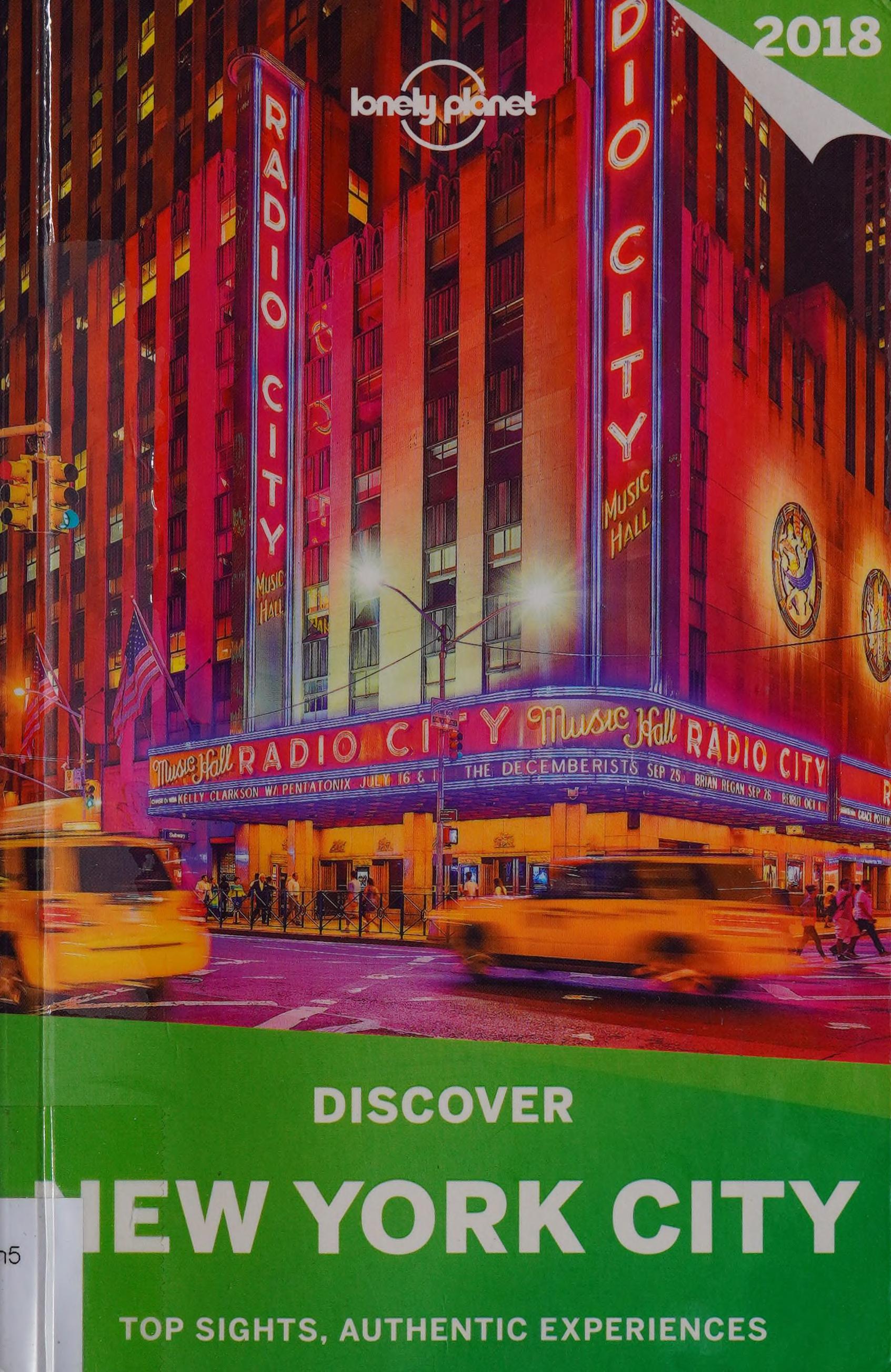 Lonely Planet Discover New York City 2018