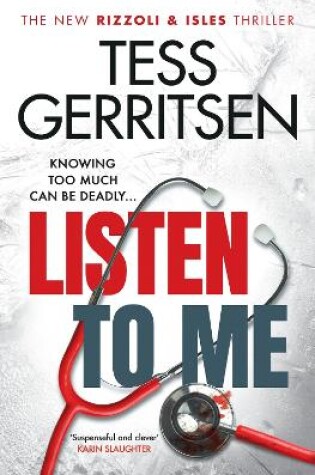 Listen to Me by Tess Gerritsen, ISBN 9781787635678