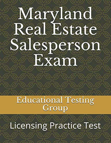 Maryland Real Estate Salesperson Exam
