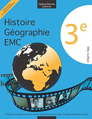 3E - Diplôme National du Brevet - Histoire - Géographie - EMC - Préparation Intégrale Au Brevet